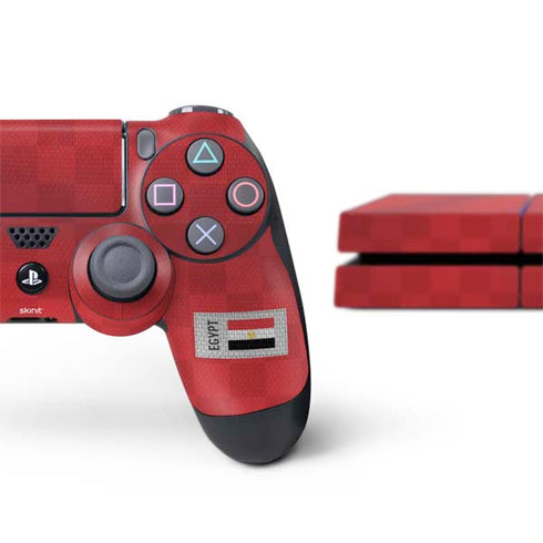 Egypt Soccer Flag PS4 Console and Controller Bundle Skin